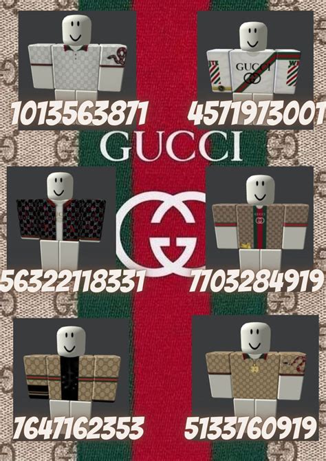 gucci roblox promo code|gucci shirt on roblox.